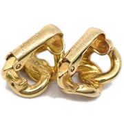 Christian Dior Earrings Clip-On Gold