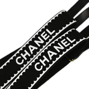 Chanel Black Suspenders Small Good