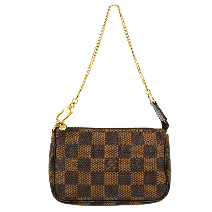 Louis Vuitton 2008 Damier Mini Pochette Accessoires Handbag N58009