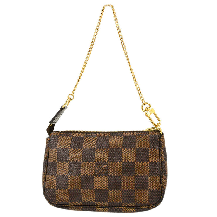 Louis Vuitton 2008 Damier Mini Pochette Accessoires Handbag N58009