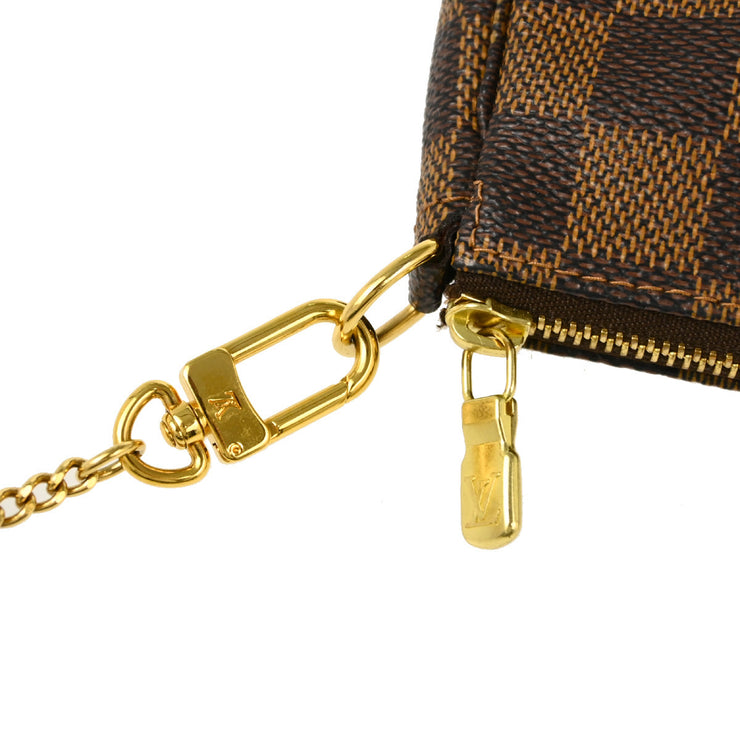 Louis Vuitton 2008 Damier Mini Pochette Accessoires Handbag N58009