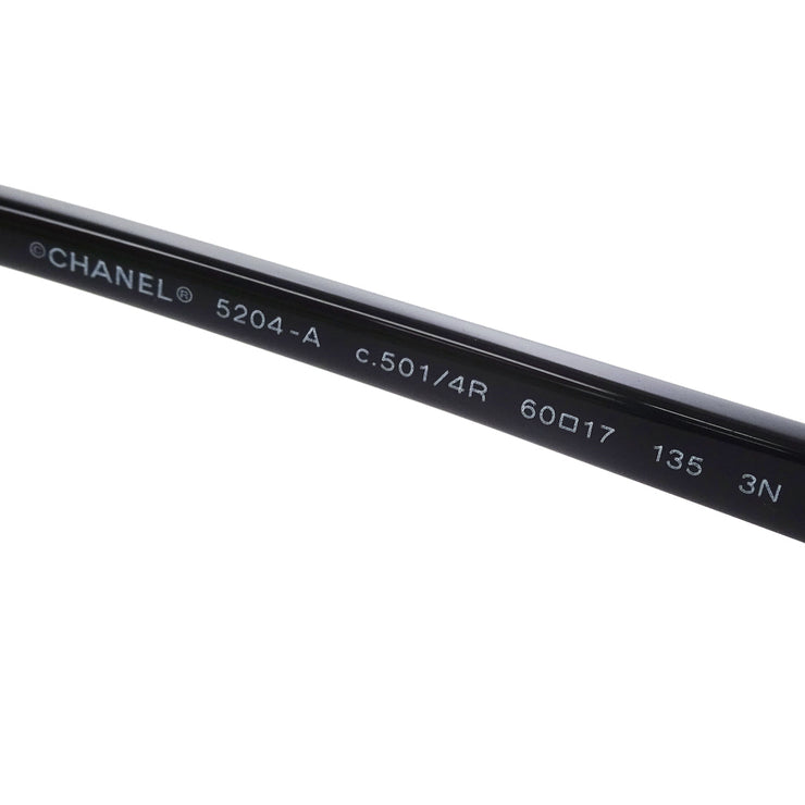 Chanel Sunglasses Eyewear Black Small Good