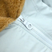 Chanel 2001 Zip Up Jacket Light Blue #40