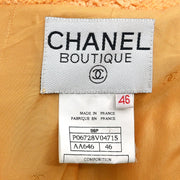 Chanel 1996 Single Breasted Jacket Orange #46