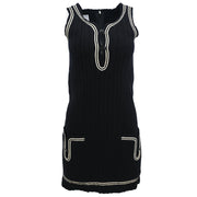 Chanel 2007 Sleeveless Dress Black #34