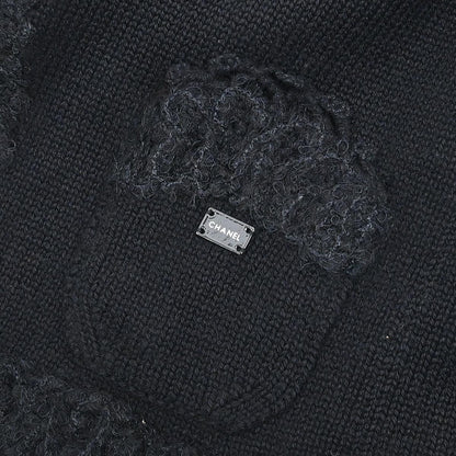 Chanel Open Cardigan Black