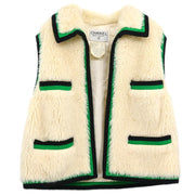 Chanel 1994 Vest Jacket White #40