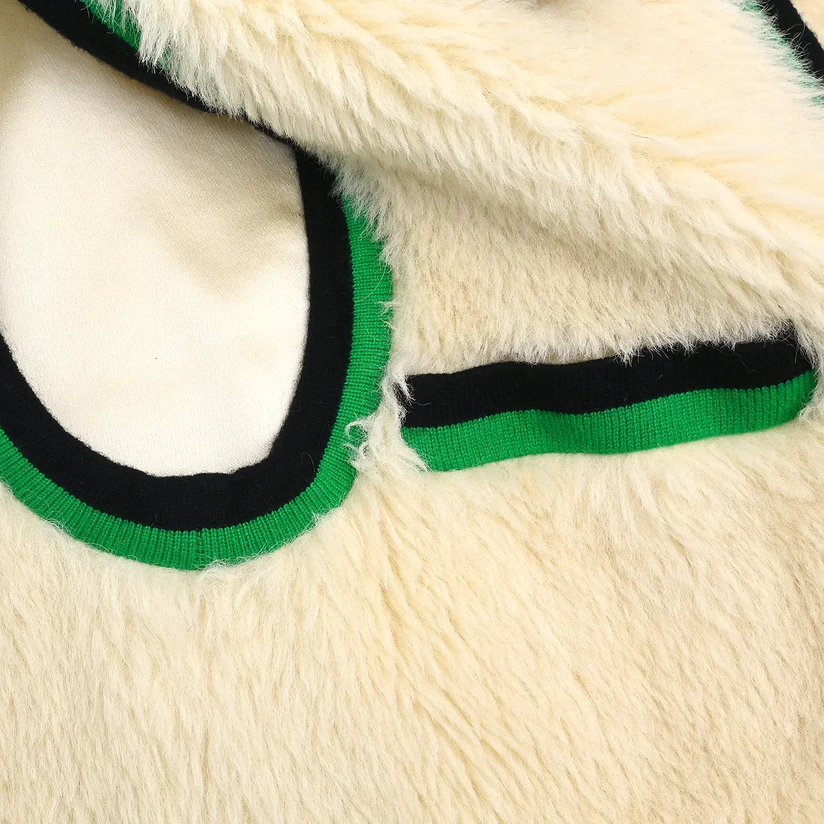 Chanel 1994 Fur Vest White #40