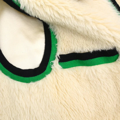 Chanel 1994 Fur Vest White #40