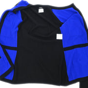 Chanel 1995 Cardigan Blue Black #40