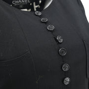 Chanel 1997 Coat Black #36