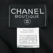 Chanel 1998 Double Breasted Jacket Black #36