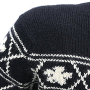 Chanel 1995 Sweater Knit Black #40