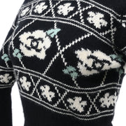 Chanel 1995 Sweater Knit Black #40