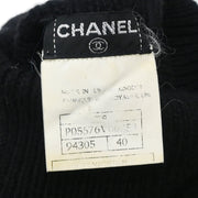 Chanel 1995 Sweater Knit Black #40