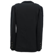 Chanel 1995 Double Breasted Jacket Black #38