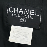 Chanel 1995 Double Breasted Jacket Black #38