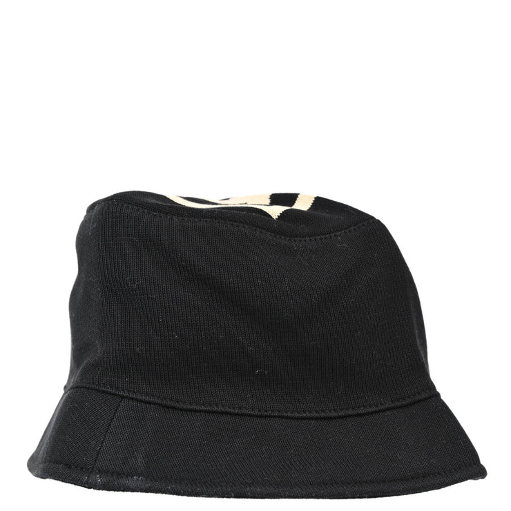 Chanel Black Sport Line Bucket Hat #M Small Good