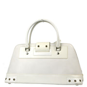 Christian Dior 2002 White Street Chic Handbag