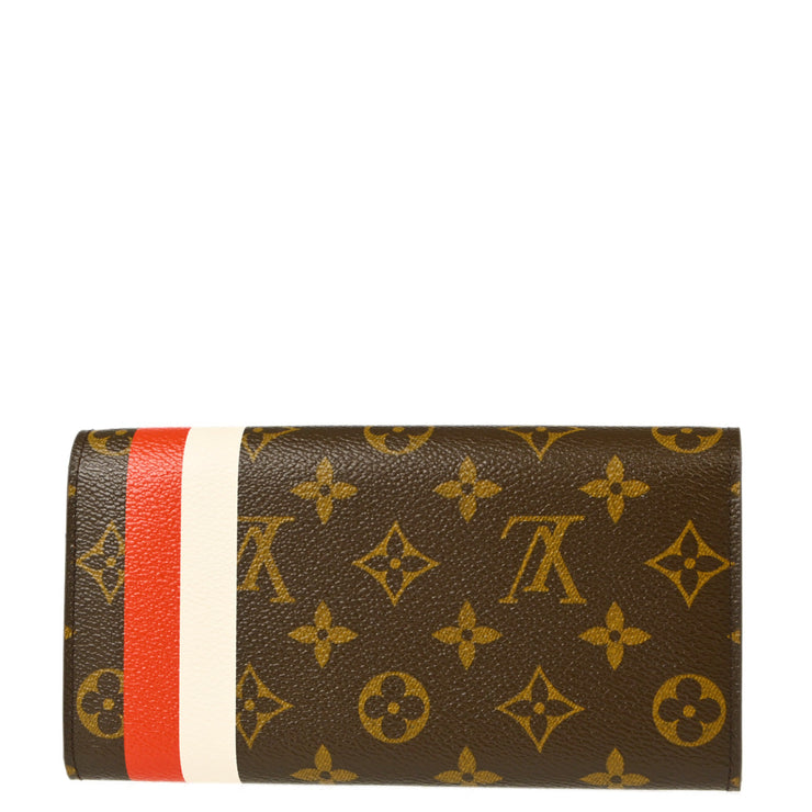 Louis Vuitton 2006 Monogram Groom Portefeuille Sarah Wallet M60034