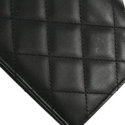 Chanel 2006-2008 Black Calfskin Cambon Ligne Long Wallet