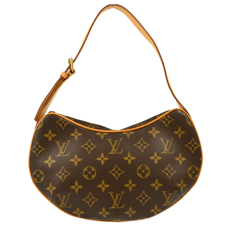 Louis Vuitton 2003 Monogram Pochette Croissant Handbag M51510