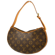 Louis Vuitton 2003 Monogram Pochette Croissant Handbag M51510