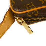 Louis Vuitton 2003 Monogram Pochette Croissant Handbag M51510