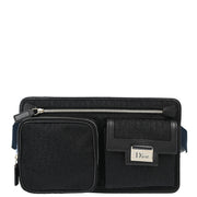 Christian Dior Black Street Chic Trotter Waist Bum Bag