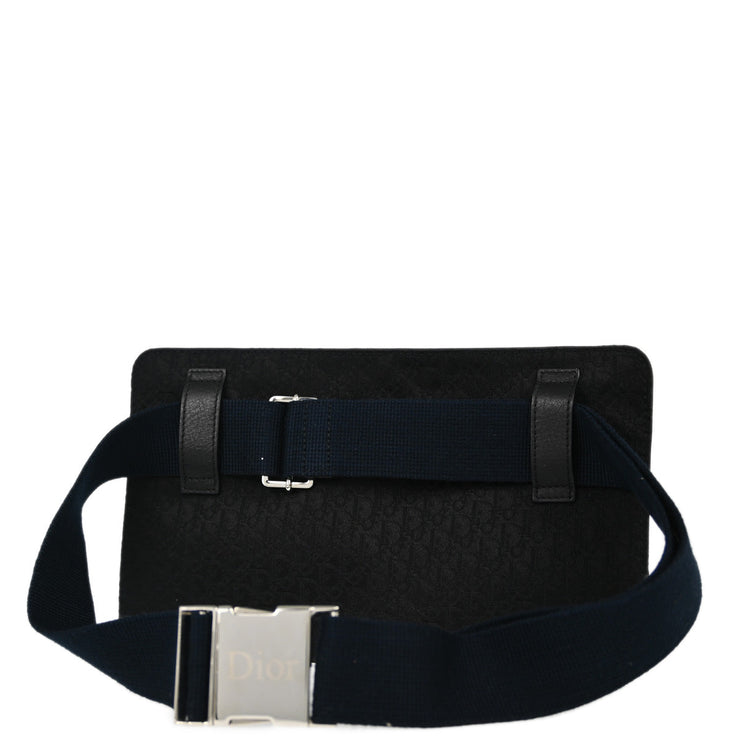 Christian Dior Black Street Chic Trotter Waist Bum Bag