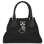 Christian Dior Black Lovely Trotter Tote Handbag