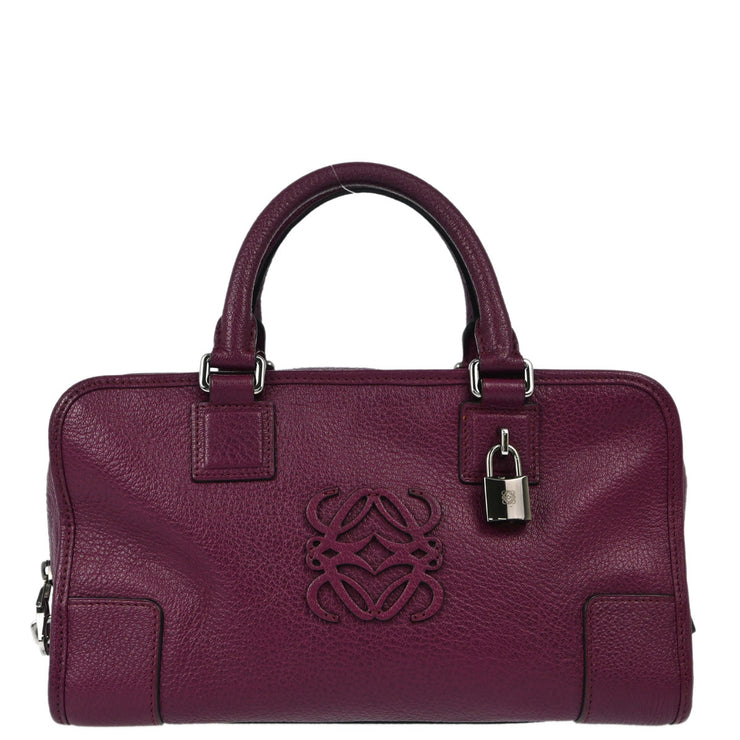 Loewe Purple Amazona 28 Handbag