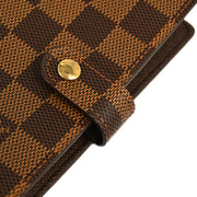 Louis Vuitton 2005 Damier Agenda PM Note Book Cover R20700 Small Good