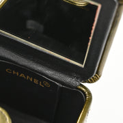 Chanel 1994-1996 Green Patent Leather Vanity Handbag