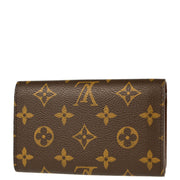 Louis Vuitton 2004 Monogram Portefeuille Tresor Wallet M61736