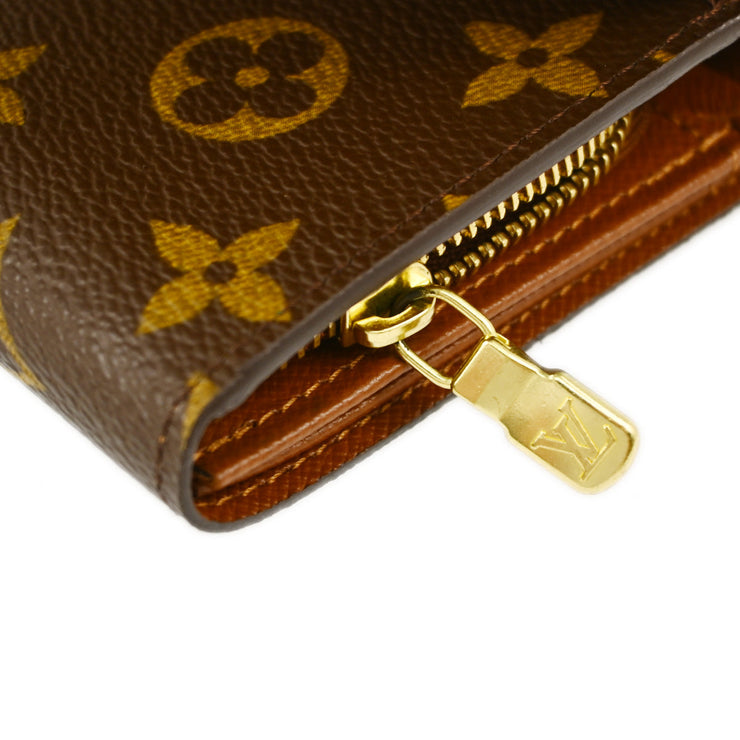 Louis Vuitton 2004 Monogram Portefeuille Tresor Wallet M61736