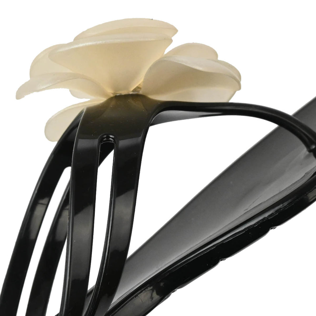 CHANEL::ミュール:42[RESALE] Size 36EU NEW CHANEL Goatskin Grosgrain Cap Toe CC Slingback