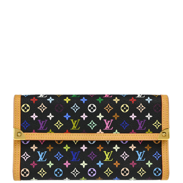 Louis Vuitton Multicolor Porte Tresor International Wallet M92658