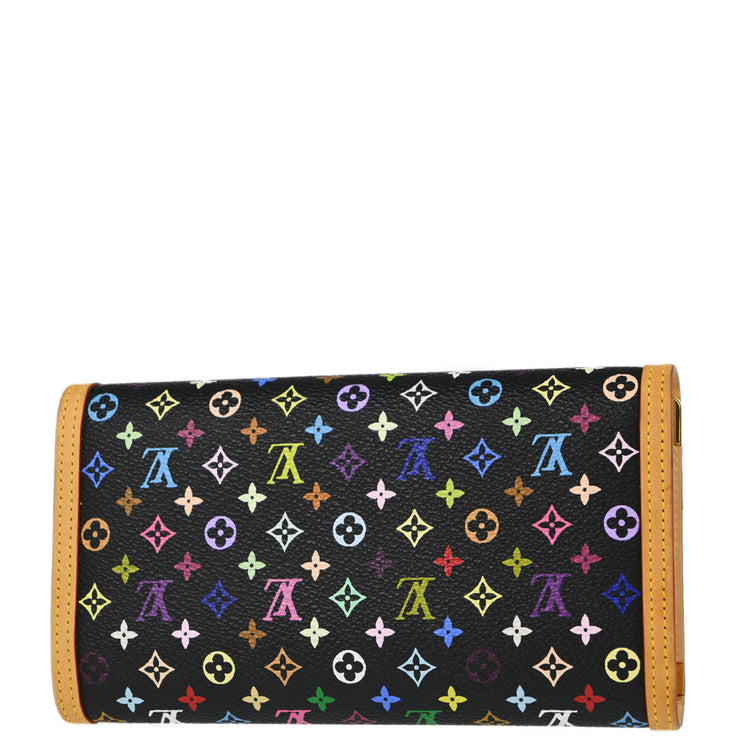 Louis Vuitton 2004 Multicolor Porte Tresor International Wallet M92658