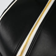 Chanel 1994-1996 Black Calfskin Bowling Bag 50