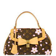 Louis Vuitton 2003 Monogram Cherry Blossom Sac Retro PM Handbag M92012