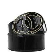 Chanel Black Leather Belt #75/30 07P Small Good