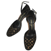 Louis Vuitton * Black Sandals Mules Shoes #35