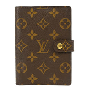 Louis Vuitton 2001 Monogram Agenda PM Note Book Cover R20005 Small Good