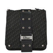 Christian Dior Black Street Chic Trotter Shoulder Bag