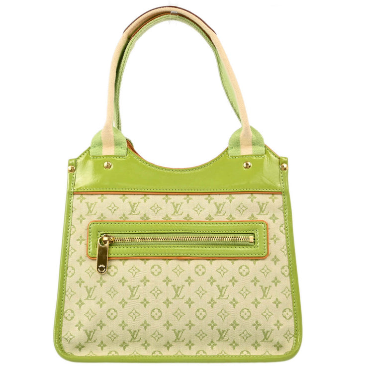 Louis Vuitton 2003 Green Monogram Mini Sac Catlin Handbag M92931