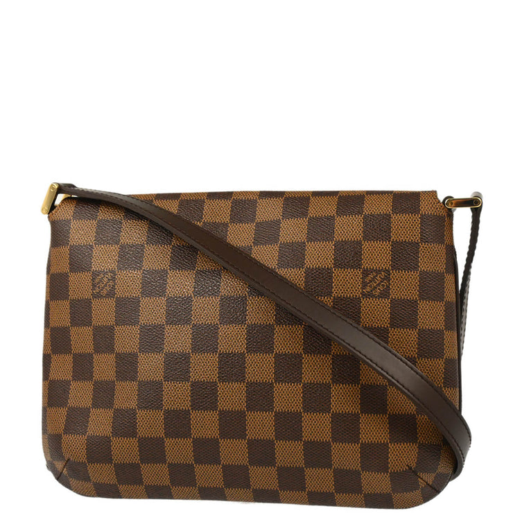 Louis Vuitton 2003 Damier Musette Tango Long Shoulder Bag N51301