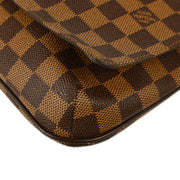 Louis Vuitton 2003 Damier Musette Tango Long Shoulder Bag N51301