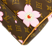 Louis Vuitton 2003 Monogram Cherry Blossom Sac Retro PM Handbag M92012