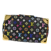 Louis Vuitton Black Monogram Multicolor Speedy 30 Handbag M92642